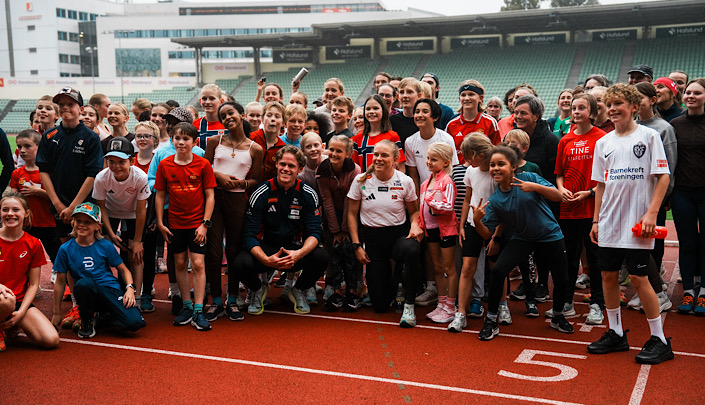 Over 150 trente med stjernene på Bislett
