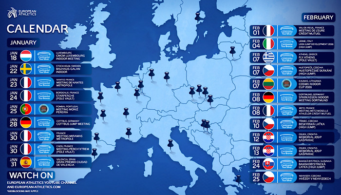 EA streamer over tyve  WA Indoor Tour stevner