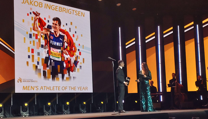 Jakob Ingebrigtsen årets mannlige Athlete of the Year