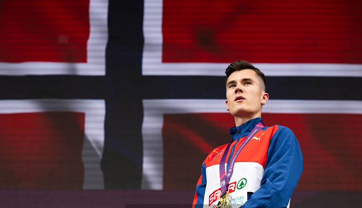 Jakob avsluttet EM i Roma med gull på 1500 meter