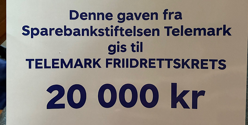 Gavemidler fra Sparebankstiftelsen til TFIK