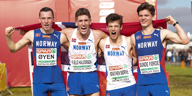 Tre norske medaljer under terreng-EM i Tyrkia