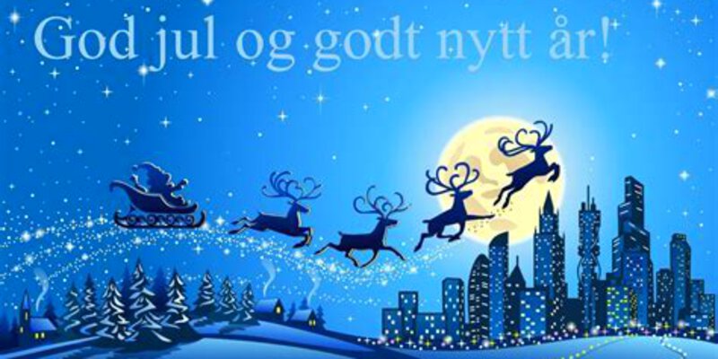 God jul og godt nytt år!