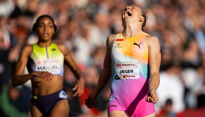 Henriette Jæger med knallsterkt løp