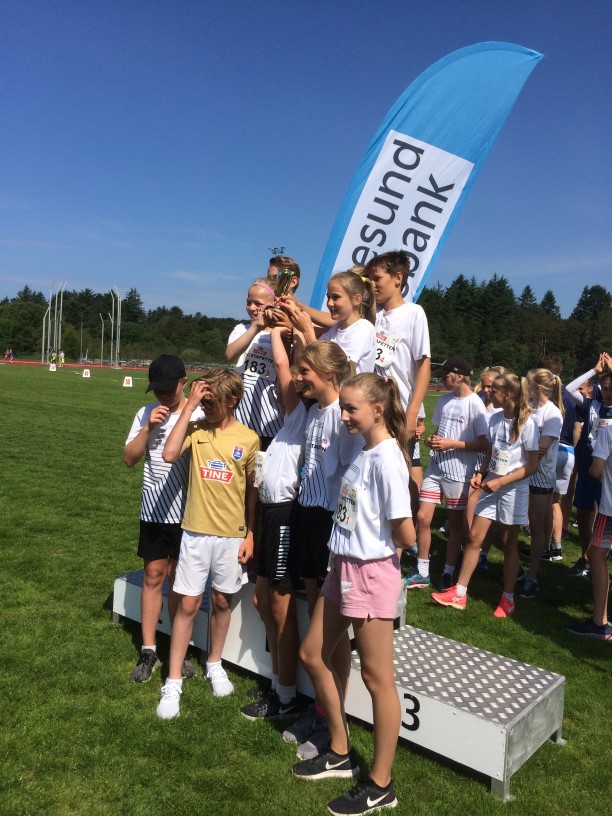 Vinner 6. trinn Hafrsfjord Skole. Foto Signe Emilsen