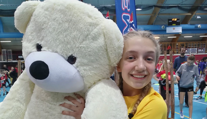 Reiste 1750 km for å delta i Bamselekene