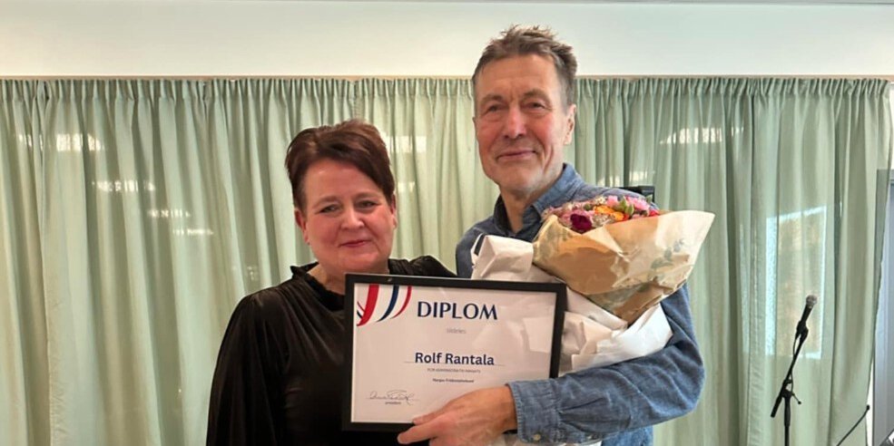 Hederstegn til Rolf Rantala