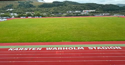 Opning av Karsten Warholm stadion til helga!