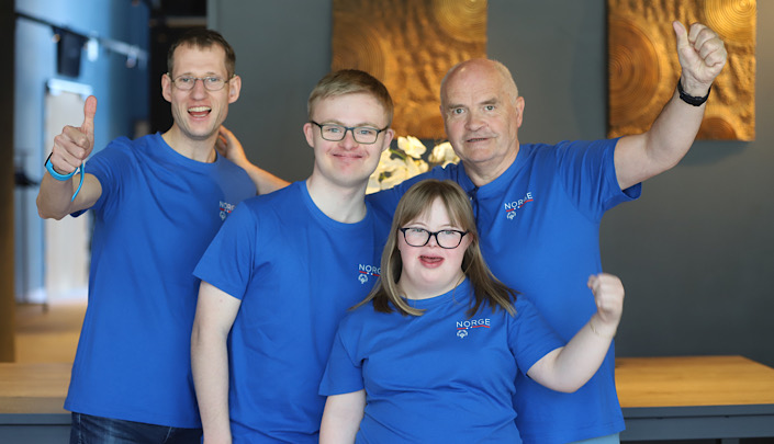 To norske friidrettsmedaljer under Special Olympics
