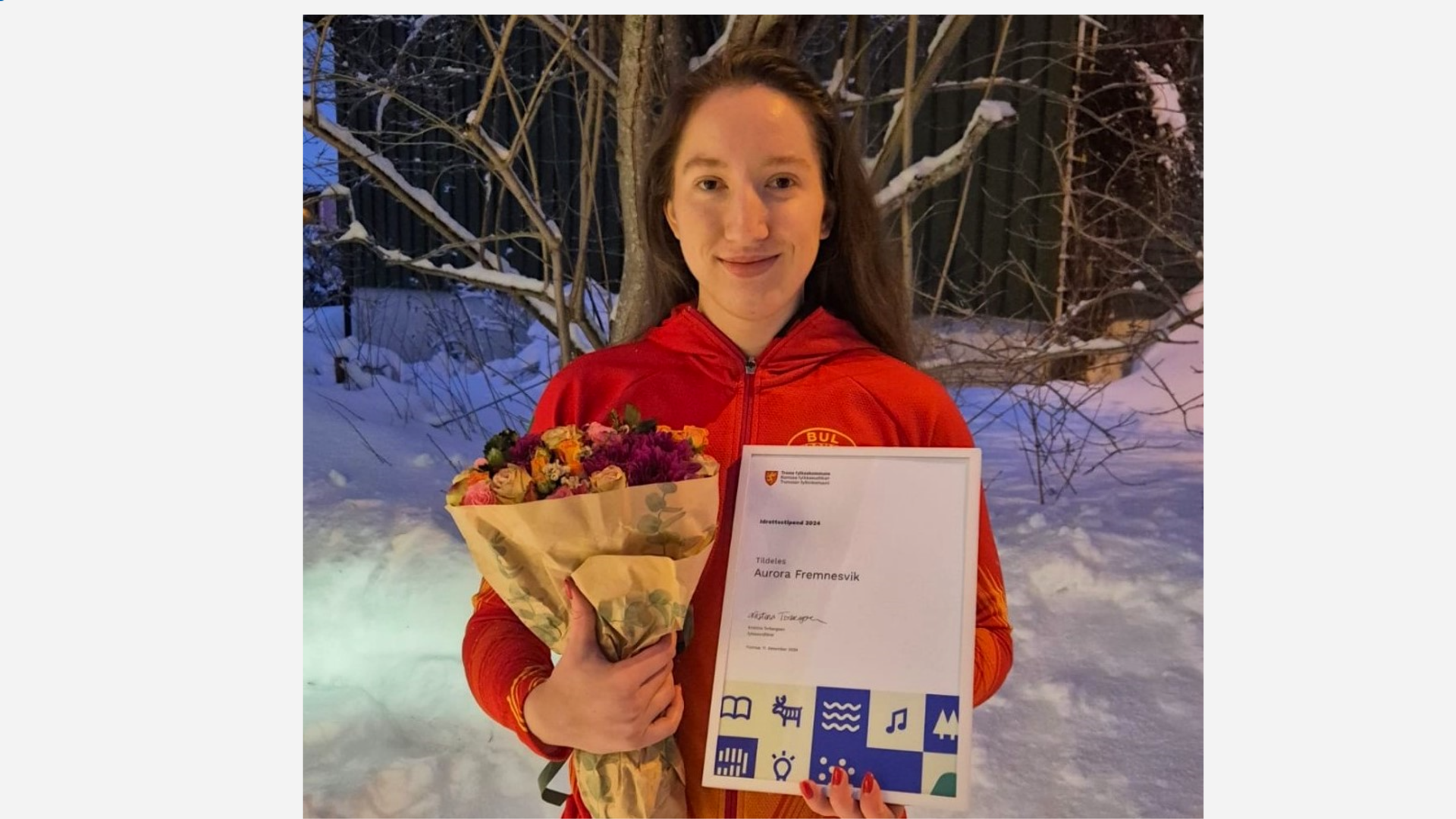 Stipend til Aurora Fremnesvik