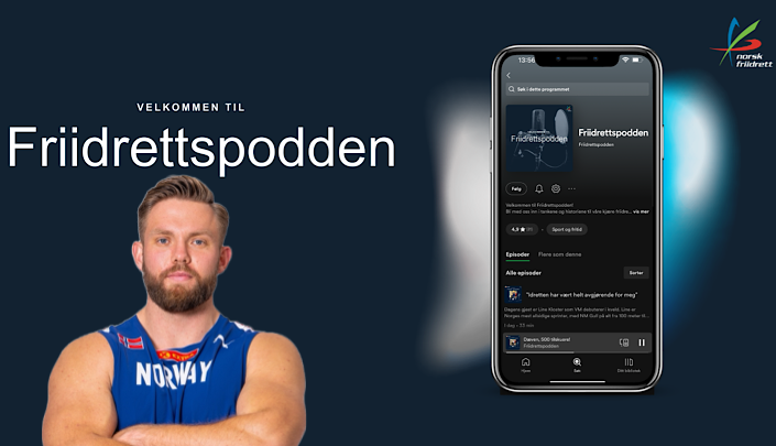 Hør Friidrettspodden med Ola Stunes Isene