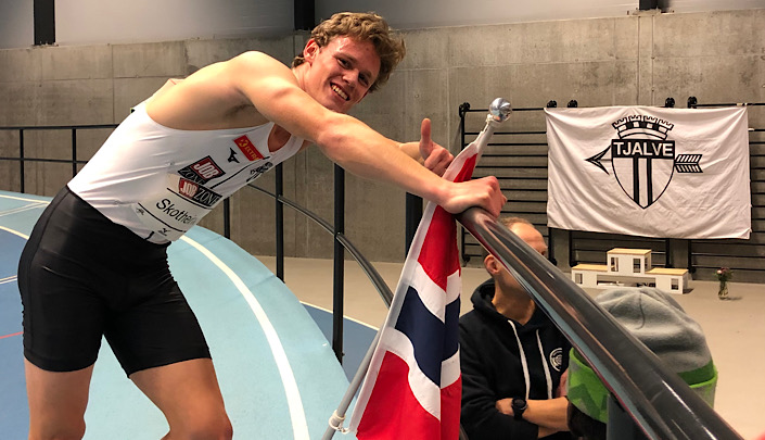 Sander Aae Skotheim satte norsk rekord