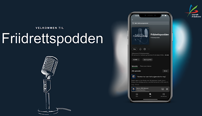 Ta en lytt på Friidrettspodden under VM