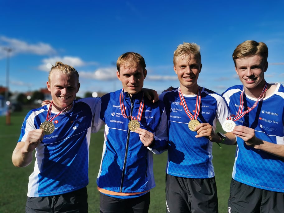 Medaljeoversikt nasjonale mesterskap.