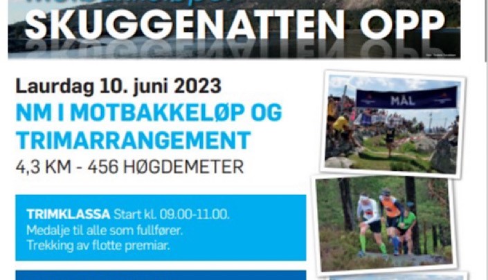 NM motbakke i Telemark _ Skuggenatten opp 10.juni 2023