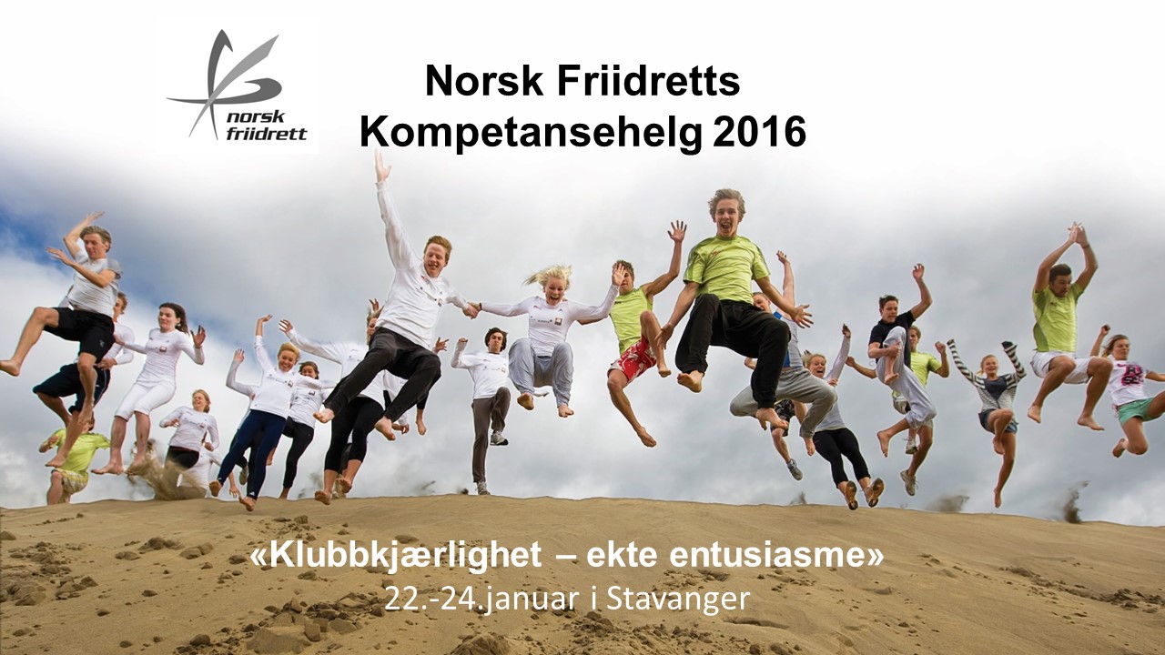 Ennå ikke meldt deg på Kompetansehelgen 2016?