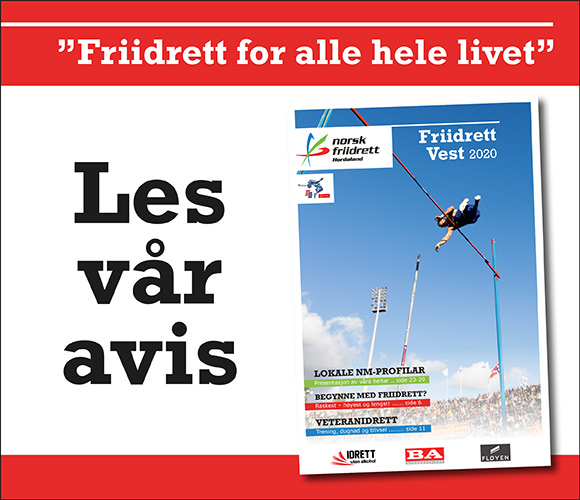 Friidrett Vest avisen er ute