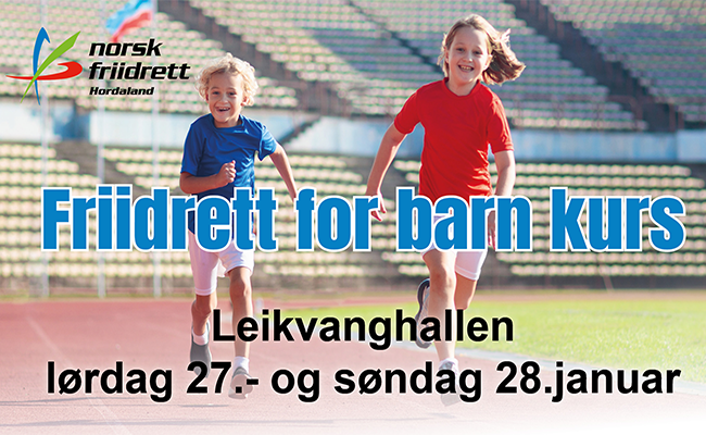 Friidrett for barn kurs