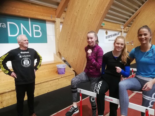 Hekketrening med Olav