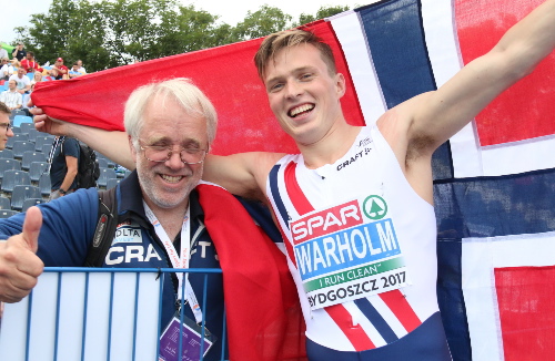 Karsten med gull og sølv i EM U23