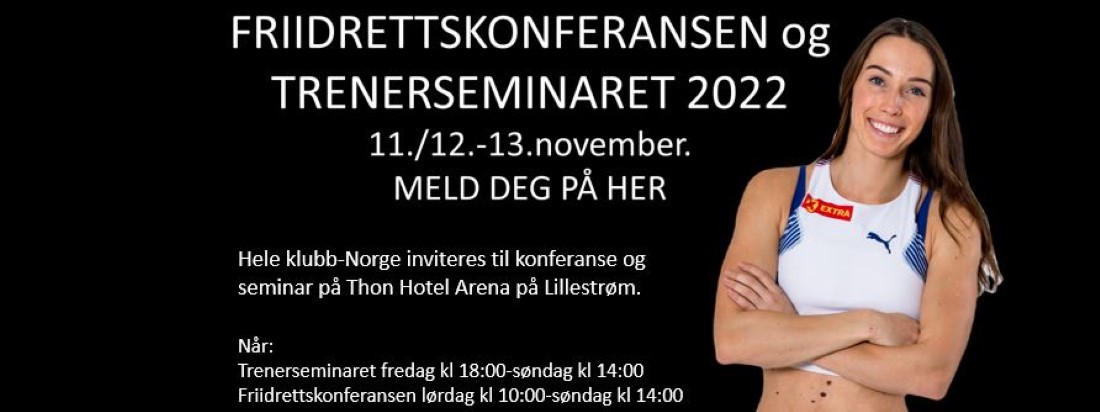 Friidrettskonferansen og Trenerseminaret 2022