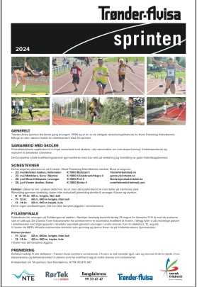 TA sprinten 2024