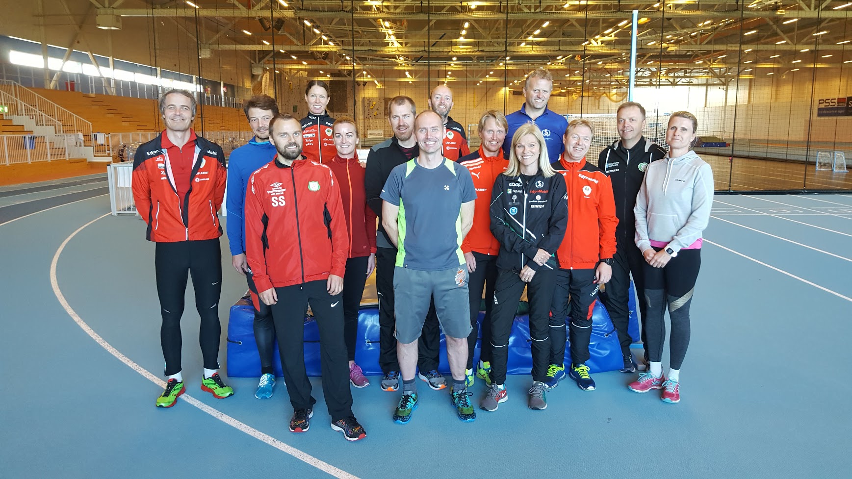 Motiverte deltagere på Trener1-kurs