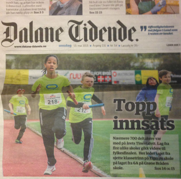 TINE stafetten - Friidrettens Festdag!