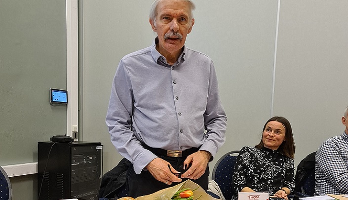 Håkon takka av etter 12 år som styreleiar i krinsen