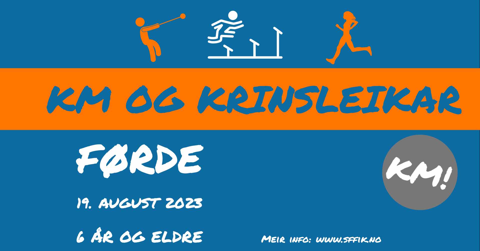 KM friidrett i Førde