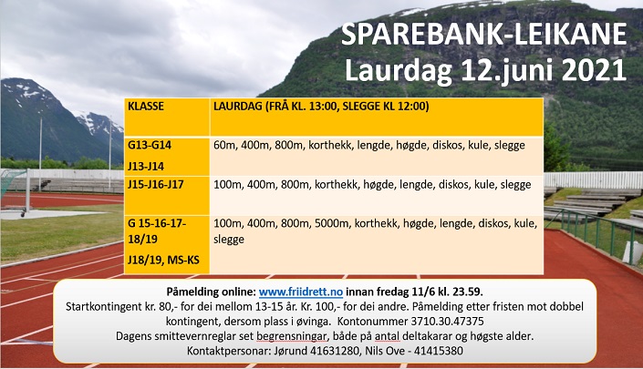 Alt klart for Sparebankleikane