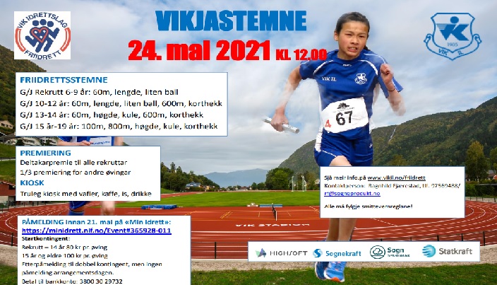 Alt er klart for Vikjastemne i pinsa