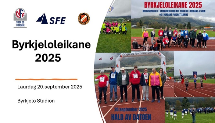 Det er klart for Byrkjeloleikane