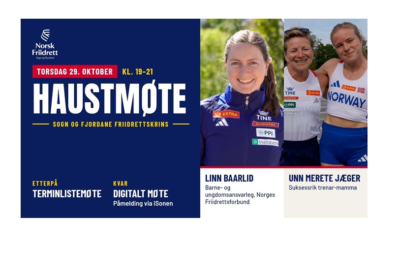 Invitasjon til Haustmøte