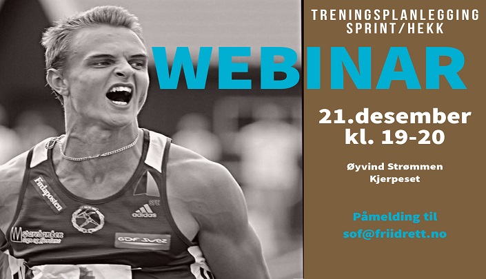 Bli med på webinar om treningsplanlegging