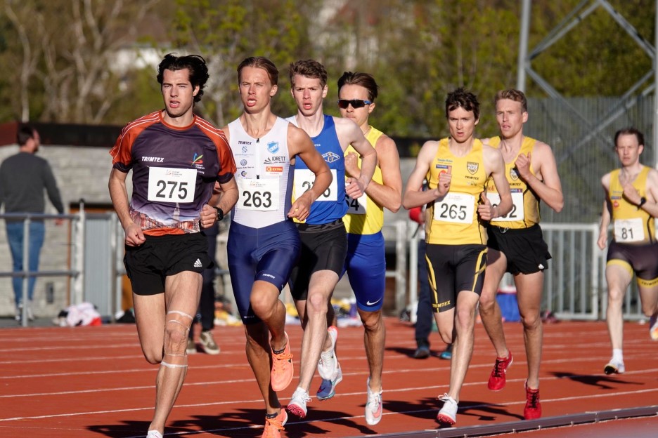 Resultater fra 3000m i flomlys